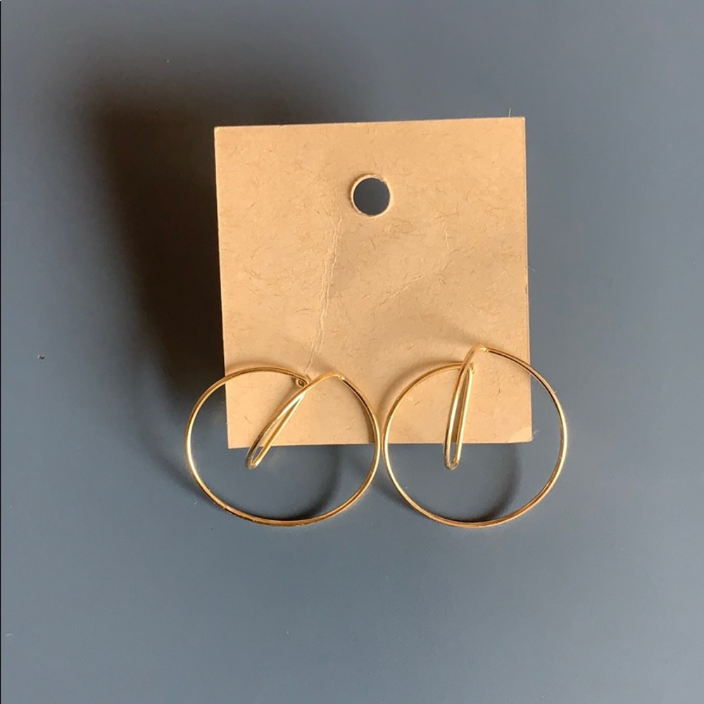 unique hoop earrings